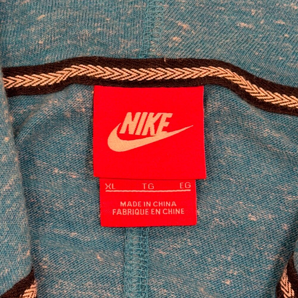 Nike Sportswear Essential Full Zip Hoodie - Heathered Blue - Women’s XL - Picture 2 of 11